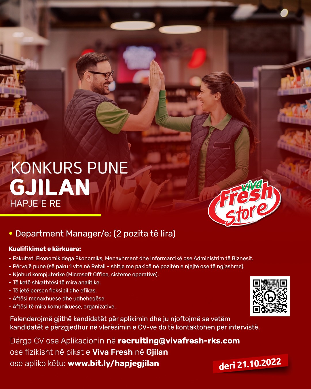 Department Manager/e (2)